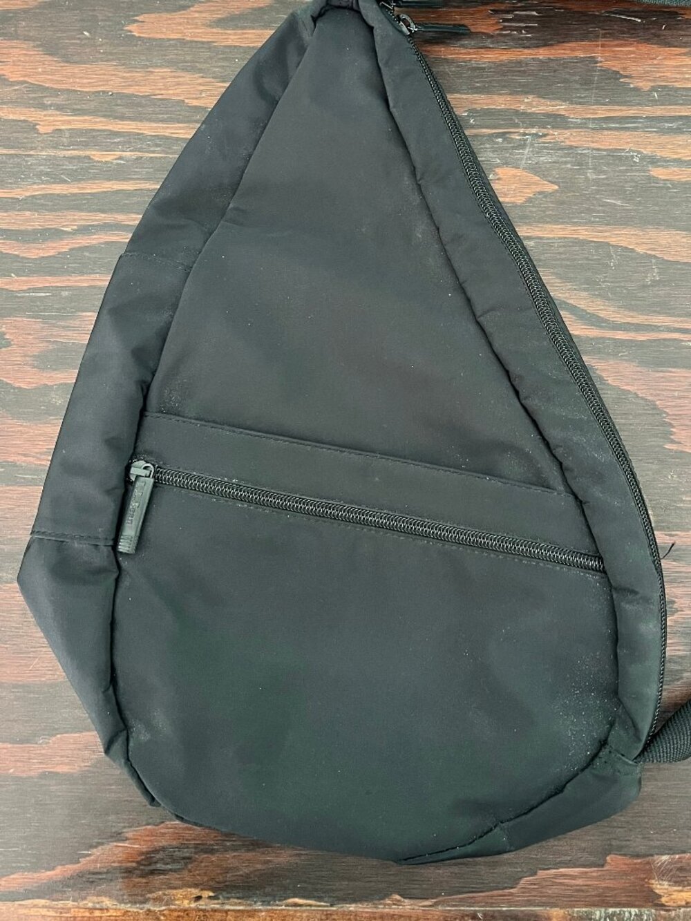 LL Bean Ameribag Healthy Back Traveler Sling Bag Black